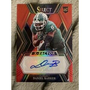 2023 Panini Select Draft Picks - X-Factor Signatures Daniel Barker #XS-DBA...